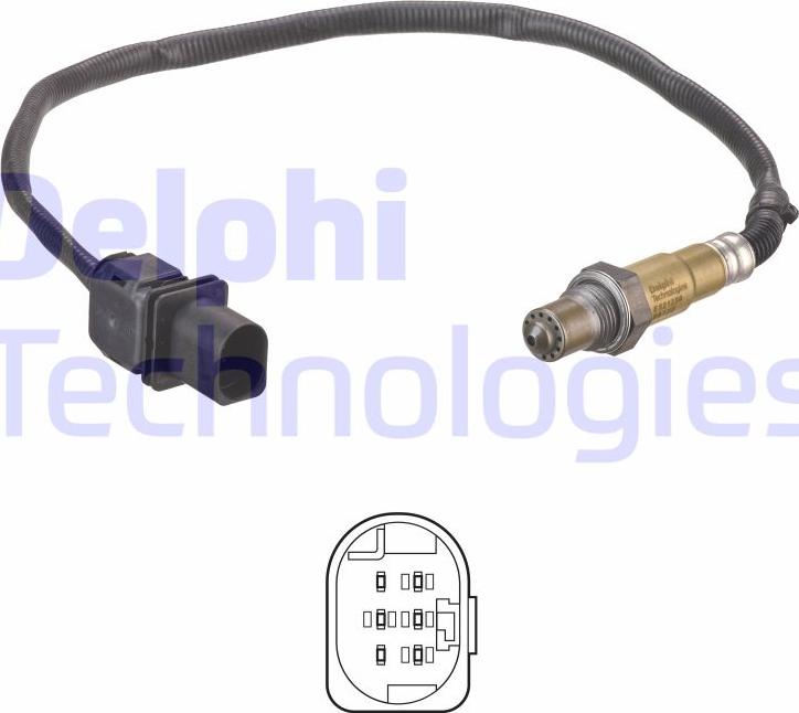 Delphi ES21236-12B1 - Lambda-sonda www.molydon.hr