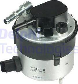 Delphi HDF649 - Filter za gorivo www.molydon.hr