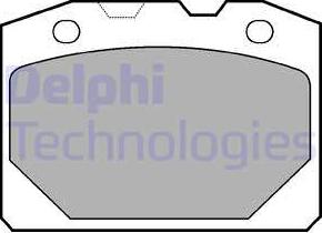Delphi LP92 - Komplet Pločica, disk-kočnica www.molydon.hr