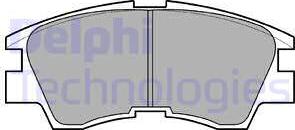 Delphi LP633 - Komplet Pločica, disk-kočnica www.molydon.hr