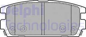 Delphi LP1930 - Komplet Pločica, disk-kočnica www.molydon.hr