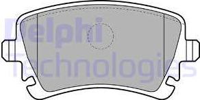 Delphi LP1920 - Komplet Pločica, disk-kočnica www.molydon.hr