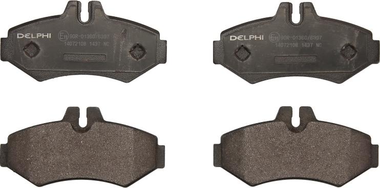 Delphi LP1437 - Komplet Pločica, disk-kočnica www.molydon.hr