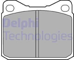 Delphi LP84 - Komplet Pločica, disk-kočnica www.molydon.hr