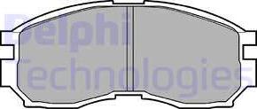 Delphi LP803 - Komplet Pločica, disk-kočnica www.molydon.hr