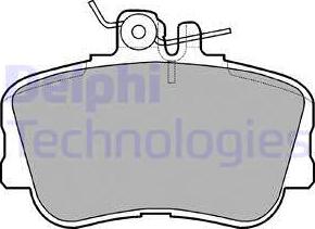 Delphi LP881 - Komplet Pločica, disk-kočnica www.molydon.hr