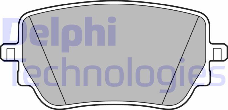 Delphi LP3439 - Komplet Pločica, disk-kočnica www.molydon.hr