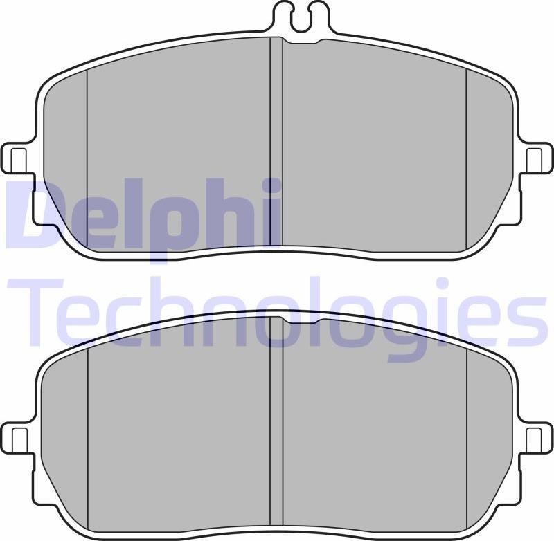 Delphi LP3437 - Komplet Pločica, disk-kočnica www.molydon.hr
