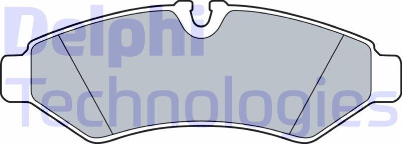 Delphi LP3549 - Komplet Pločica, disk-kočnica www.molydon.hr