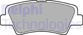 Delphi LP2295 - Komplet Pločica, disk-kočnica www.molydon.hr