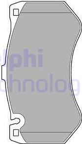 Delphi LP2290 - Komplet Pločica, disk-kočnica www.molydon.hr