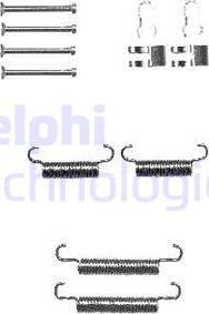 Delphi LY1333 - Komplet pribora, kočione papuce rucne kočnice www.molydon.hr