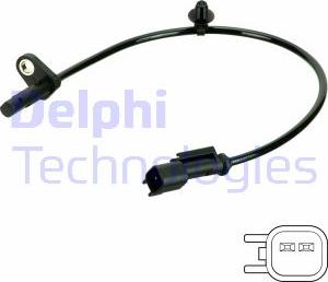 Delphi SS20805 - Senzor, broj obrtaja kotača www.molydon.hr