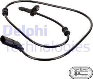 Delphi SS20813 - Senzor, broj obrtaja kotača www.molydon.hr