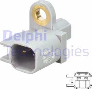Delphi SS20746 - Senzor, broj obrtaja kotača www.molydon.hr