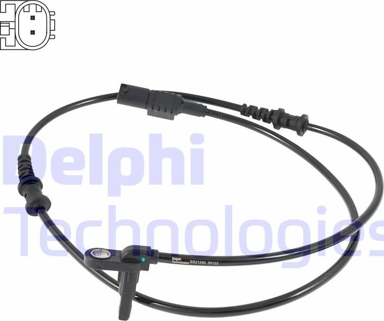 Delphi SS21290-12B1 - Senzor, broj obrtaja kotača www.molydon.hr