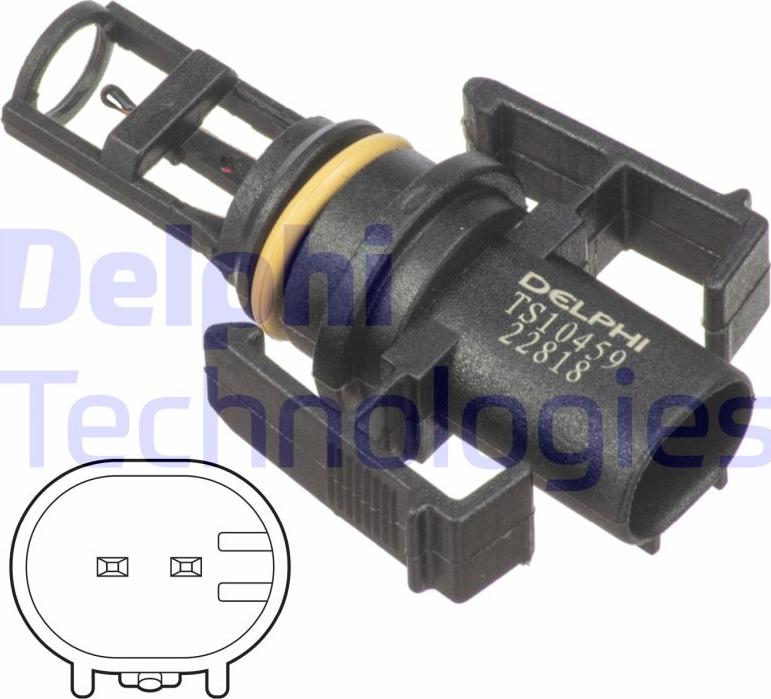 Delphi TS10459 - Senzor, temperatura usisnog zraka www.molydon.hr