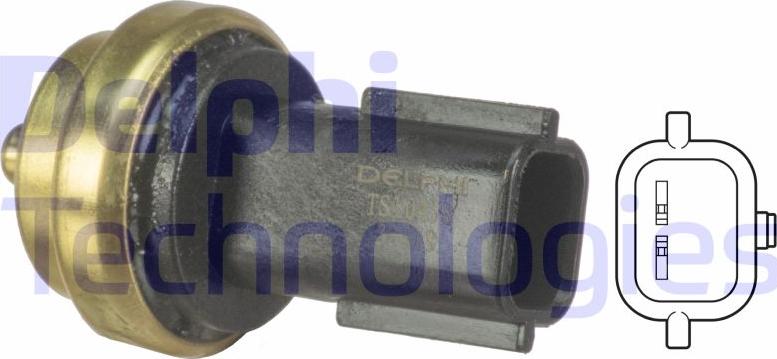 Delphi TS10458 - Senzor, temperatura rashladne tekućinu www.molydon.hr