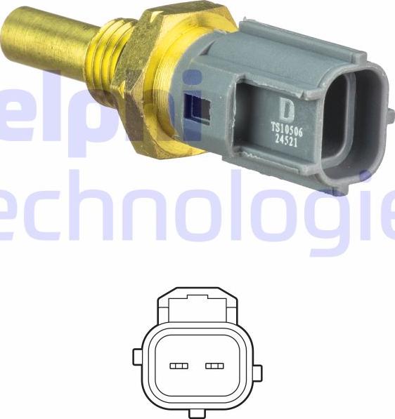 Delphi TS10506 - Senzor, temperatura rashladne tekućinu www.molydon.hr