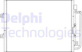 Delphi TSP0225592 - Kondenzator, klima-Uređaj www.molydon.hr