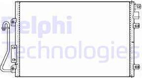 Delphi TSP0225635 - Kondenzator, klima-Uređaj www.molydon.hr