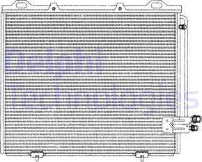 Delphi TSP0225194 - Kondenzator, klima-Uređaj www.molydon.hr
