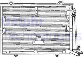 Delphi TSP0225193 - Kondenzator, klima-Uređaj www.molydon.hr