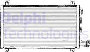 Delphi TSP0225125 - Kondenzator, klima-Uređaj www.molydon.hr
