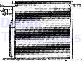 Delphi TSP0225126 - Kondenzator, klima-Uređaj www.molydon.hr