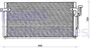 Delphi TSP0225127 - Kondenzator, klima-Uređaj www.molydon.hr