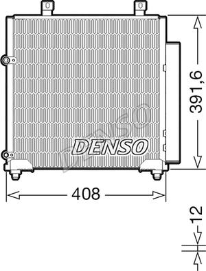 Denso DCN45012 - Kondenzator, klima-Uređaj www.molydon.hr