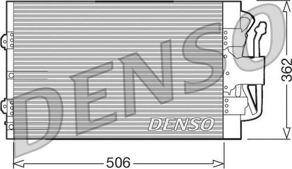 Denso DCN10004 - Kondenzator, klima-Uređaj www.molydon.hr