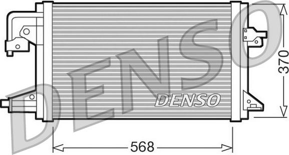 Denso DCN10001 - Kondenzator, klima-Uređaj www.molydon.hr