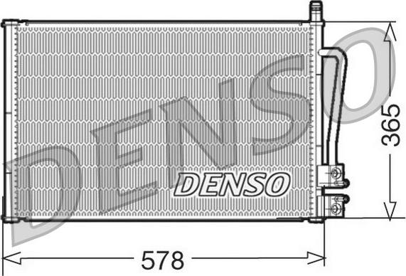 Denso DCN10008 - Kondenzator, klima-Uređaj www.molydon.hr