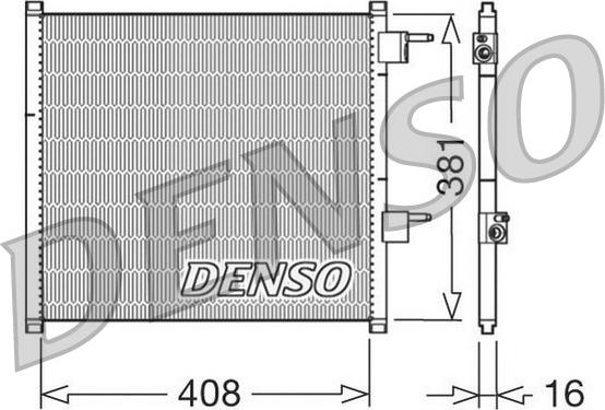 Denso DCN10019 - Kondenzator, klima-Uređaj www.molydon.hr