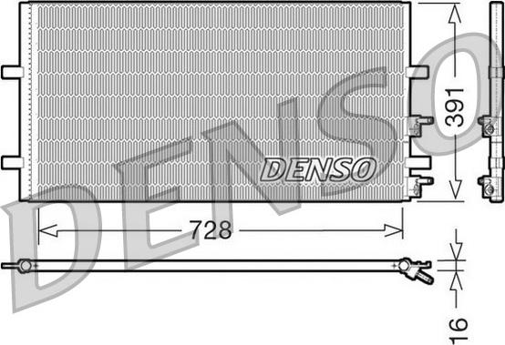 Denso DCN10017 - Kondenzator, klima-Uređaj www.molydon.hr