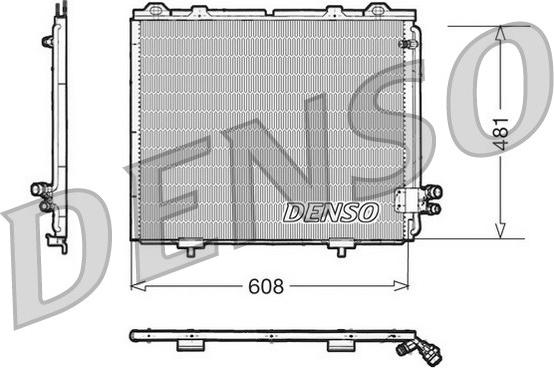 Denso DCN17017 - Kondenzator, klima-Uređaj www.molydon.hr