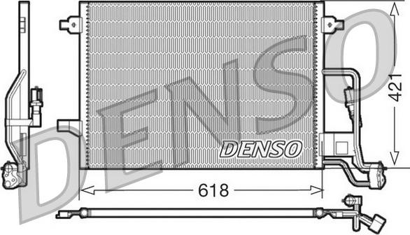 Denso DCN32018 - Kondenzator, klima-Uređaj www.molydon.hr