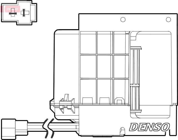 Denso DEA17033 - Ventilator kabine/unutrasnjeg prostora www.molydon.hr