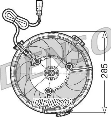 Denso DER02005 - Ventilator, hladjenje motora www.molydon.hr