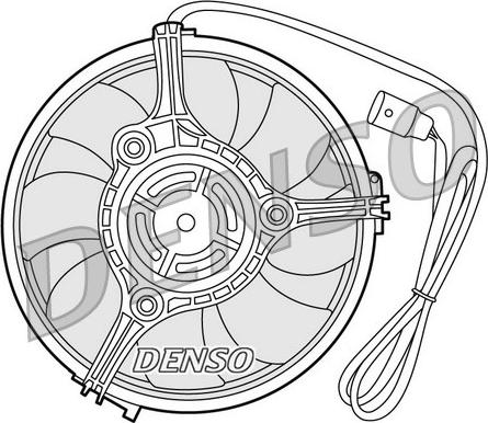 Denso DER02001 - Ventilator, hladjenje motora www.molydon.hr