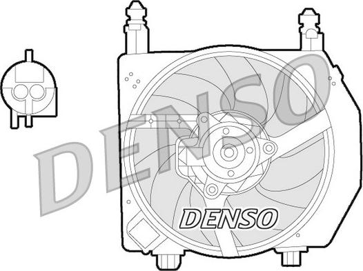 Denso DER10006 - Ventilator, hladjenje motora www.molydon.hr