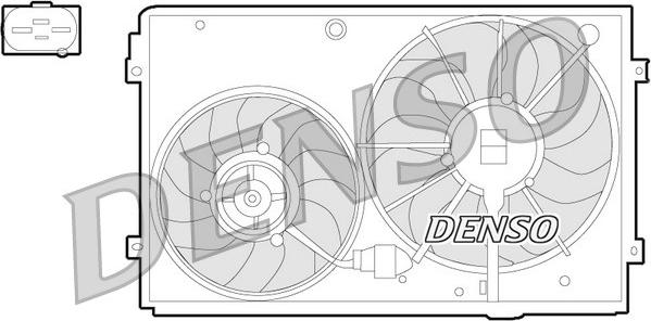 Denso DER32011 - Ventilator, hladjenje motora www.molydon.hr