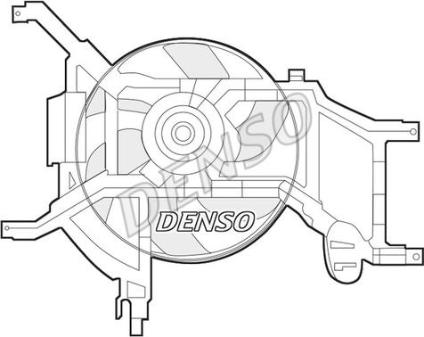 Denso DER37002 - Ventilator, hladjenje motora www.molydon.hr