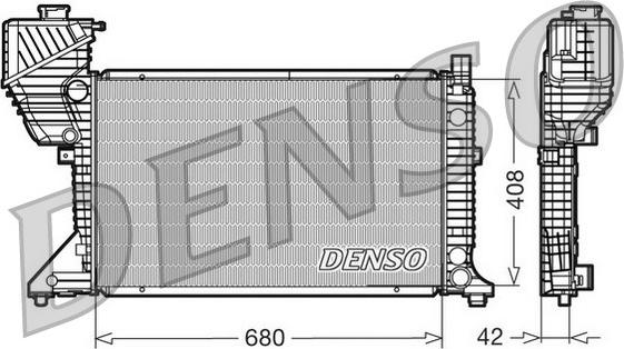 Denso DRM17011 - Hladnjak, hladjenje motora www.molydon.hr