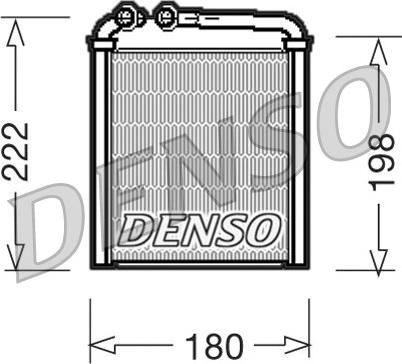 Denso DRR32005 - Izmjenjivač topline, grijanje unutrasnjeg prostora www.molydon.hr