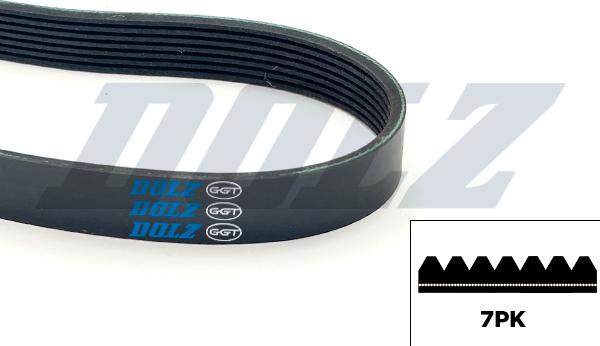 DOLZ 05KD7PK1179E - Klinasti rebrasti remen  www.molydon.hr