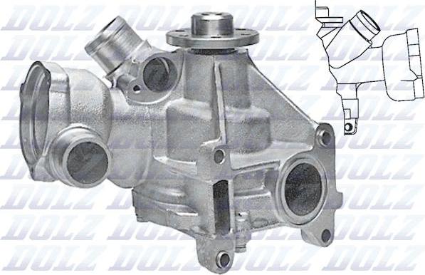 DOLZ M174 - Vodena pumpa www.molydon.hr