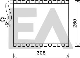 EACLIMA 43B50024 - Isparivač, klima-Uređaj www.molydon.hr