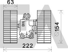 EACLIMA 42A50026 - Elektromotor, ventilator kabine/unutrasnjeg prostora www.molydon.hr